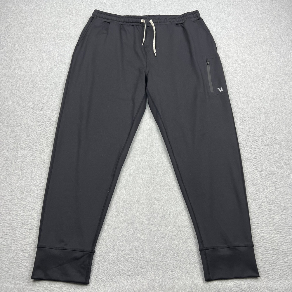 Vuori Sunday Performance Jogger Mens XXL Black Stretch Activewear Gym Pants V416